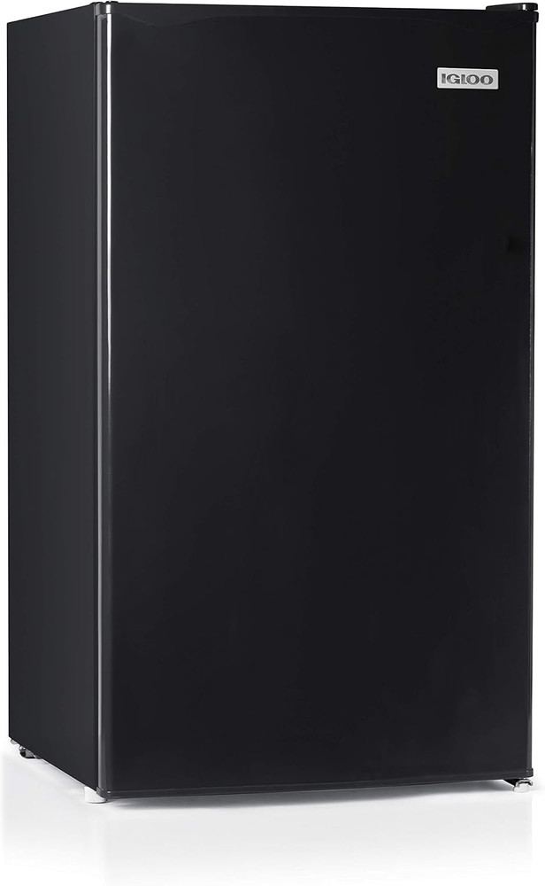 . Cu.Ft. Mini Fridge with Freezer - Single Door Compact Refrigerator with Glass