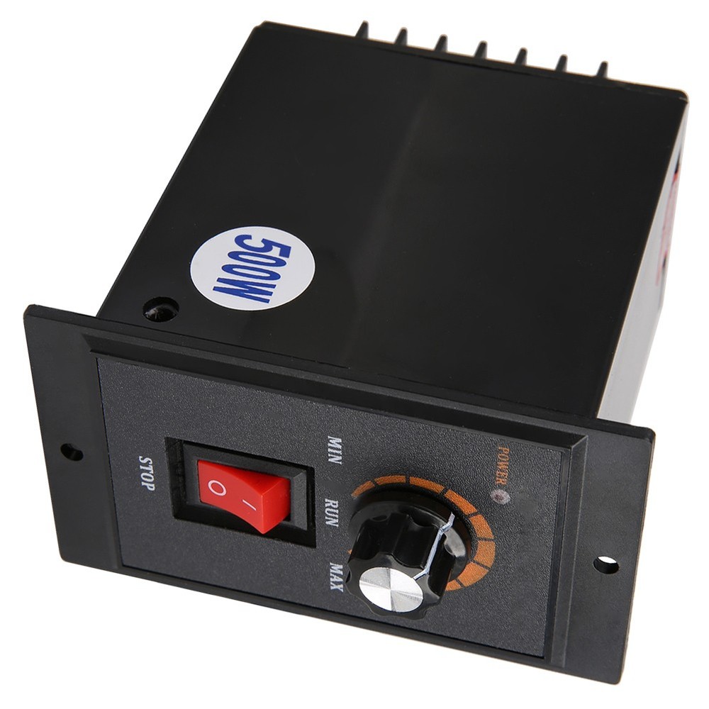 AC 220V Single Phase AC Motor Speed Controller Motor Speed Regulator 500W