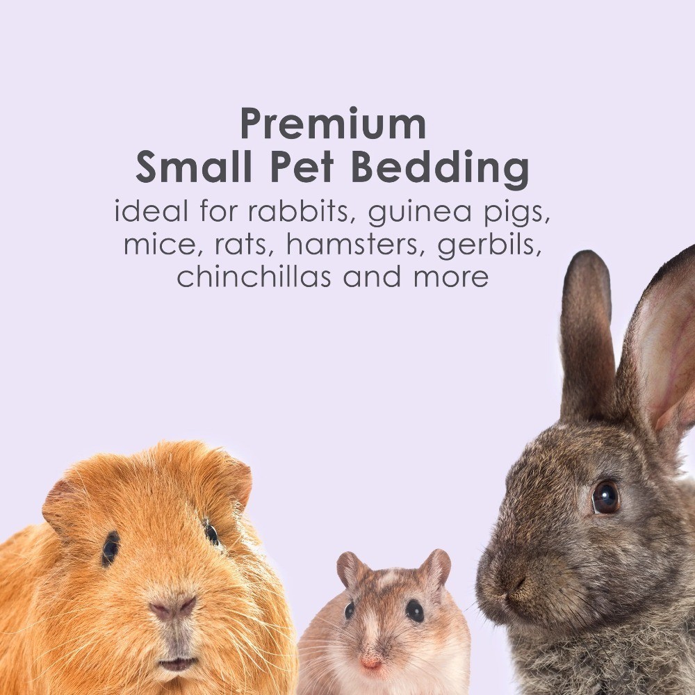 Comfortable Lavender Scented Paper Bedding for Small Animals 49.2L