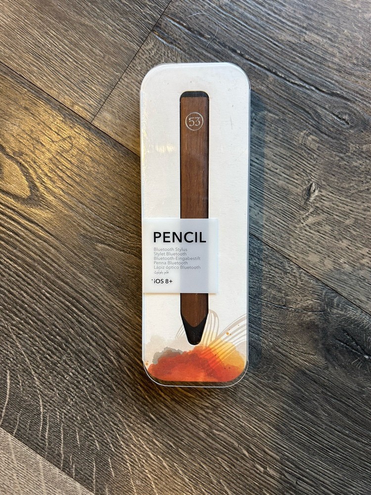 Apple Bluetooth Stylus Pencil Wood iPhone iPad Tablet Touchscreen