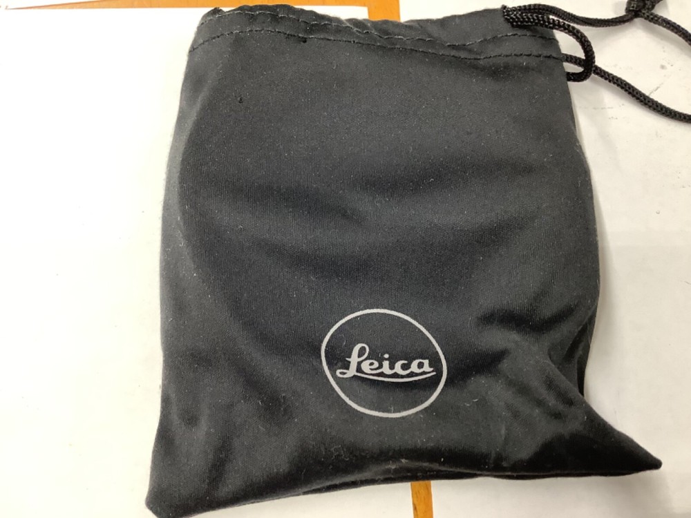 Vintage Leica Black Rubber Camera Neck Strap