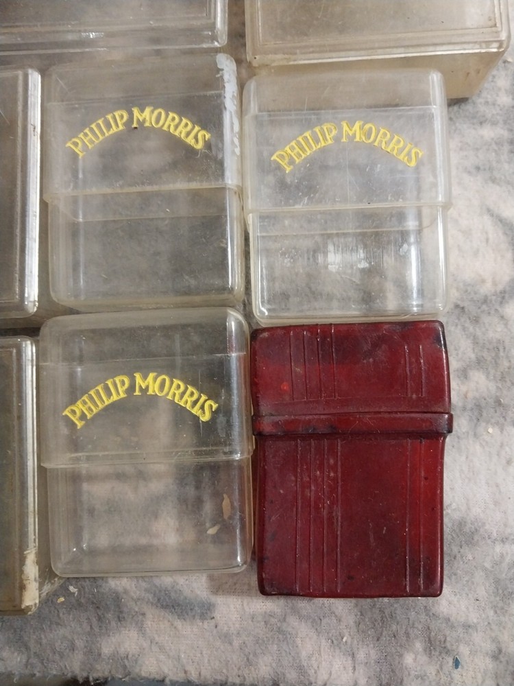 9 cigarette boxes