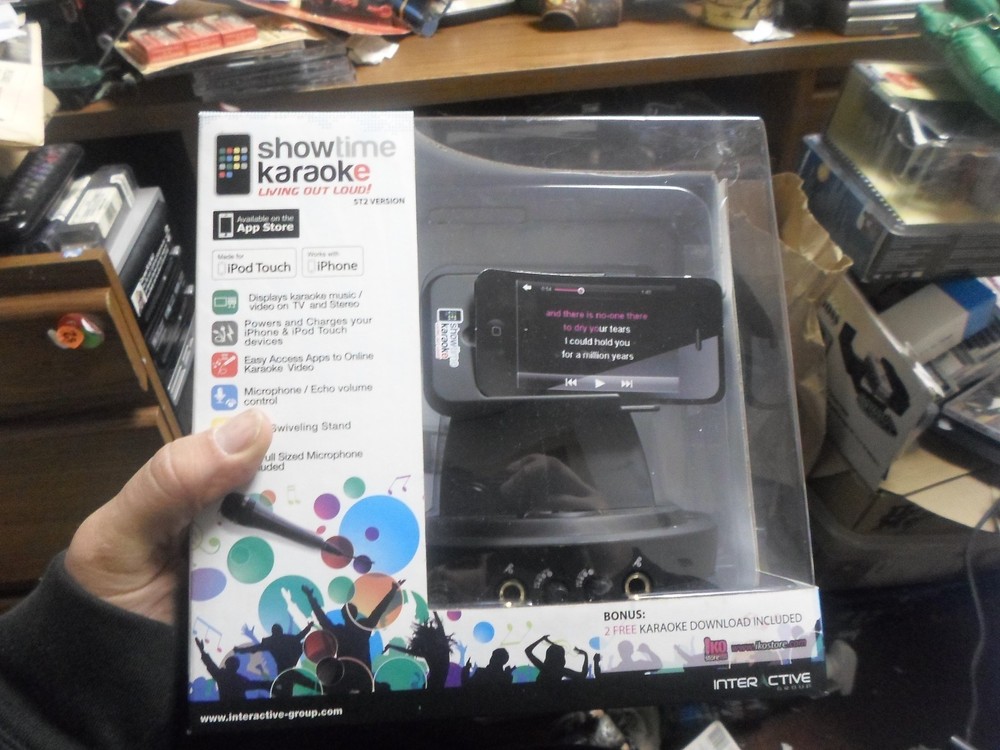 NEW Interactive Group Showtime karaoke Living out Loud ST2 Version iphone ipod