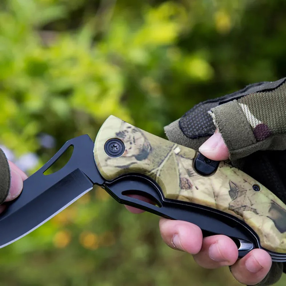 Folding Survival Knife – Saw & Hook Tools | PrepPro