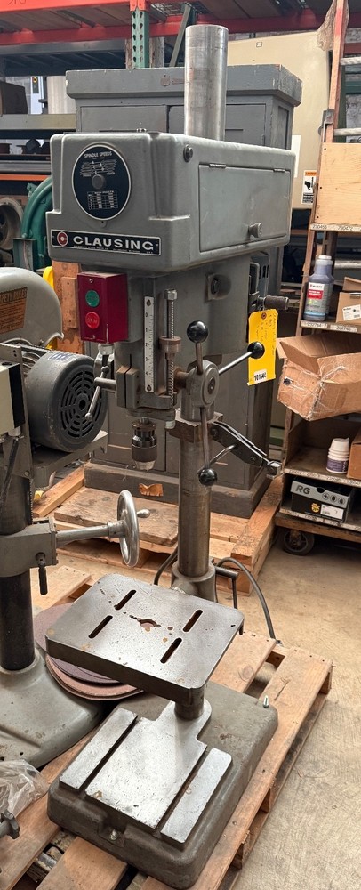 Clausing 15" Model 1643 5 Speed Drill Press 1/2hp, 3ph (101844)