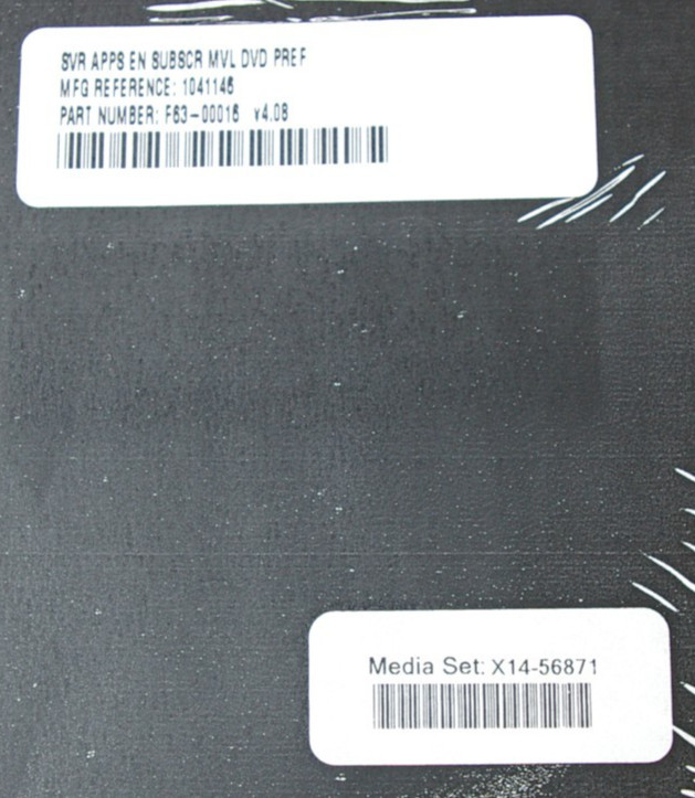 Microsoft Volume Licensing Ops System Manager 2007 SQL Server 2007 MDM 2008 DVDs