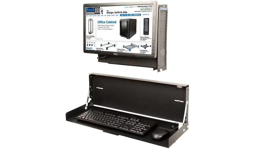 NEW Rack Solutions Full Keyboard Wall Mount