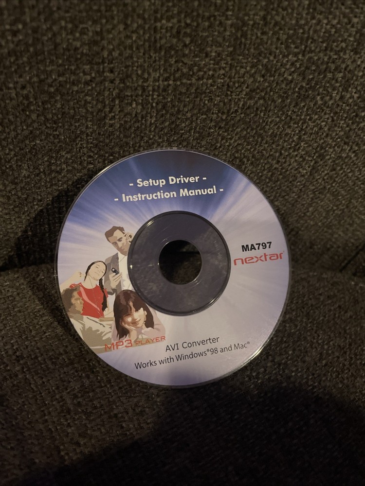 Nextar Setup Driver MA797 For MP4 Disc Only