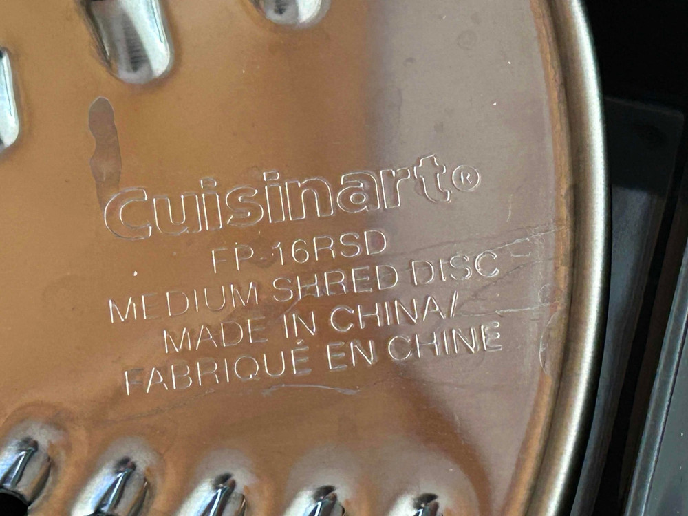Cuisinart FP-16 Food Processor Blades