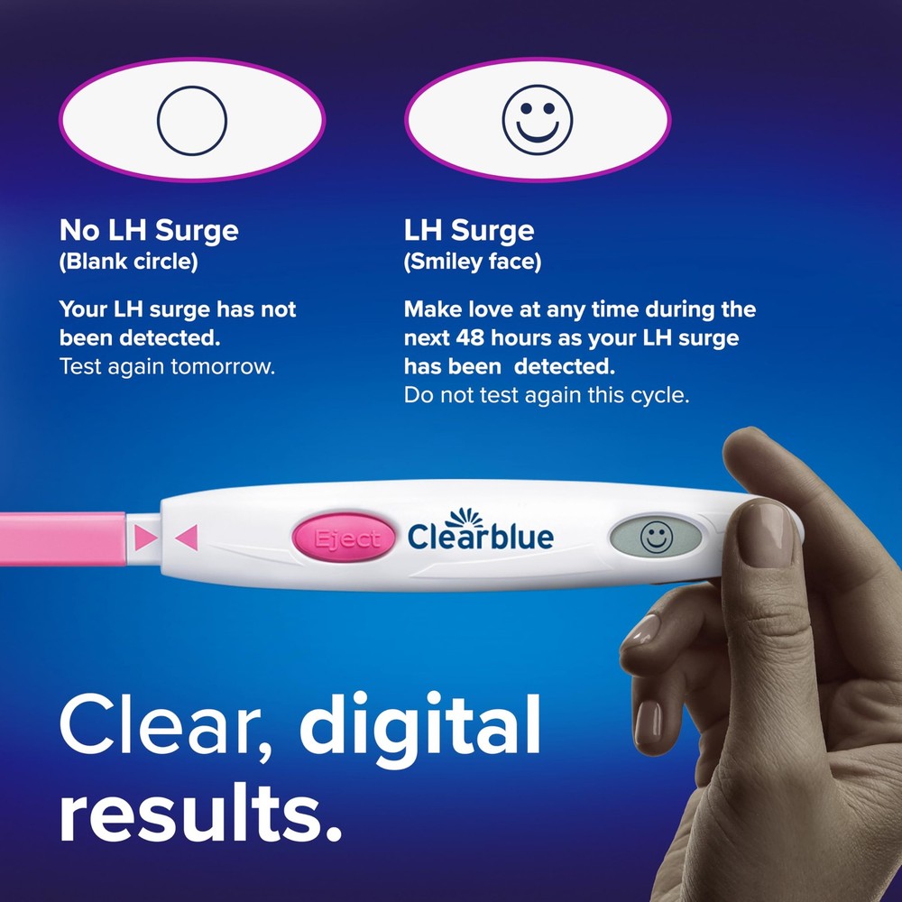 Clearblue Digital Ovulation Test, 10 Count**05/2028**