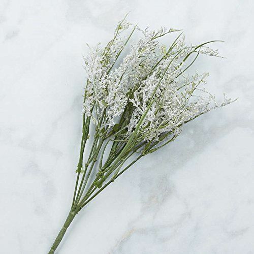 Snowy Artificial Cedar Sprays - 4 Sprays