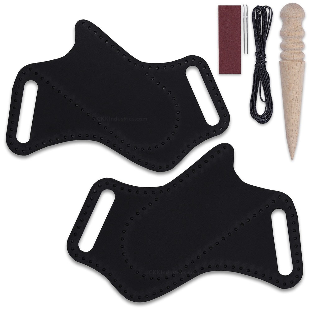 Leather Belt Sheath Making Kits - (Angled) - (1.75in) - (w/Tools)