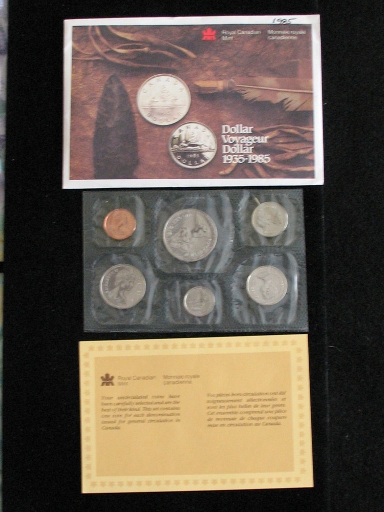1985 CANADA PROOFLIKE MINT SET * WITH ORIGINAL MINT PACKAGING *
