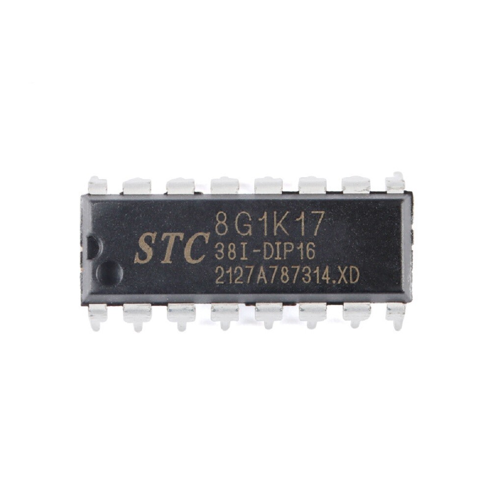 STC8G1K17-38I-DIP16 Inline Microcontroller-MCU Microprocessor Chip Controller