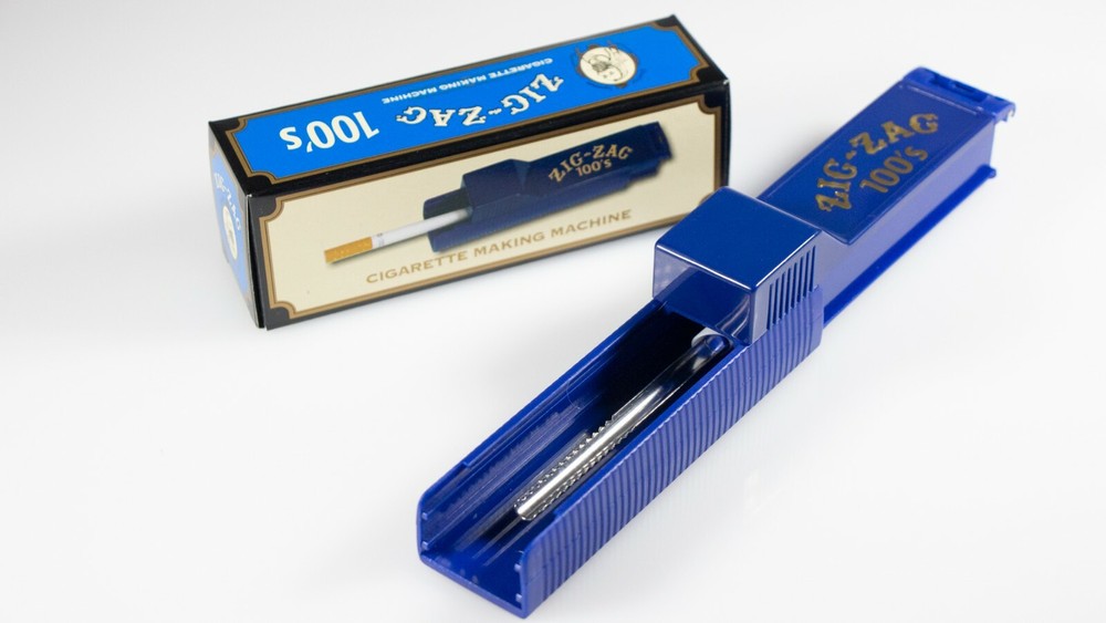Zig-Zag Cigarette Maker Injector Machine 100mm Size