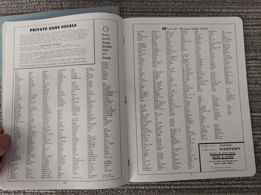Champ Decals Catalogs #67 And #71