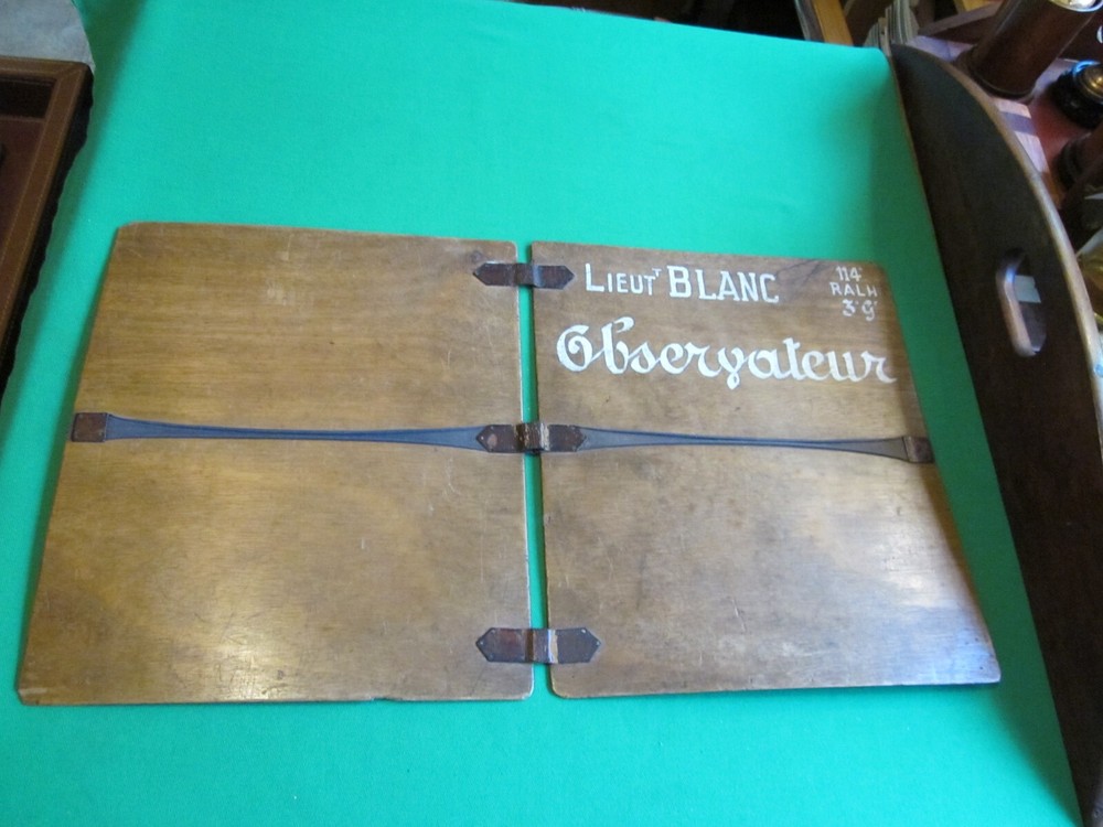 Antique German Primitive Military Portfolio/Folder.