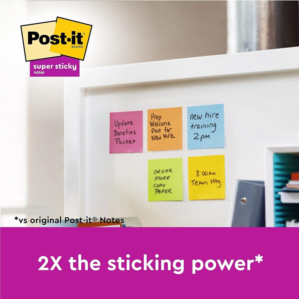 Post-it Back to School Bus with Super Sticky Notes, 290g