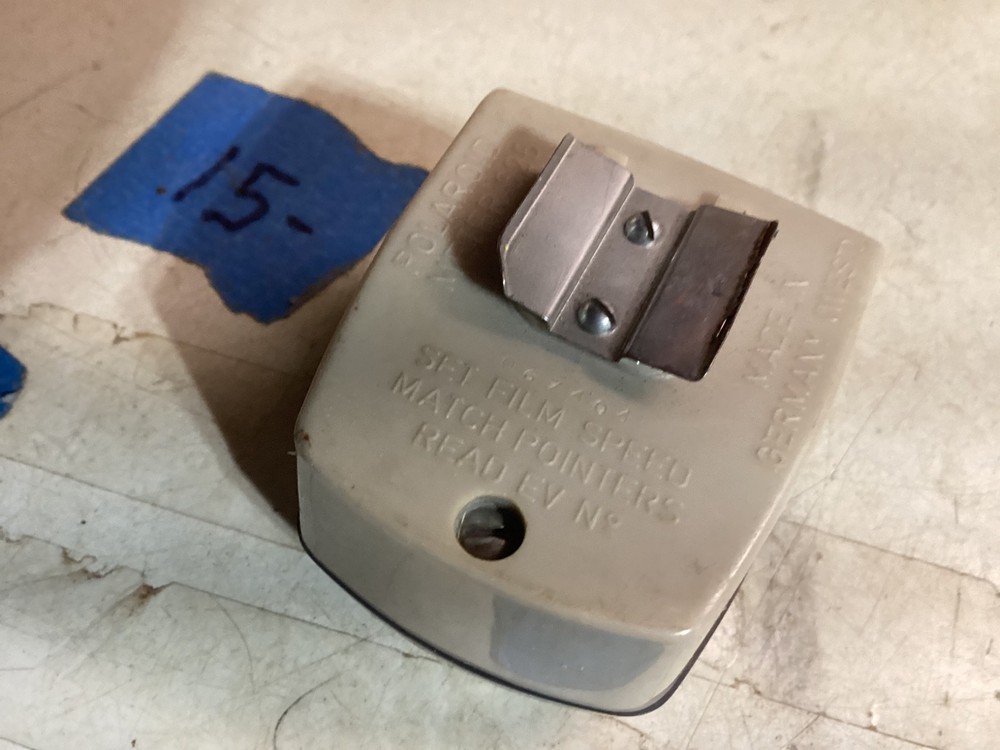 Vintage Polaroid Development timer #128 Original Packaging & light meter 625 gc