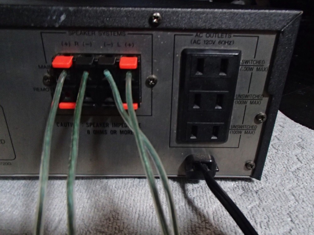 mcs 3871 stereo integrated amplifier tested working.