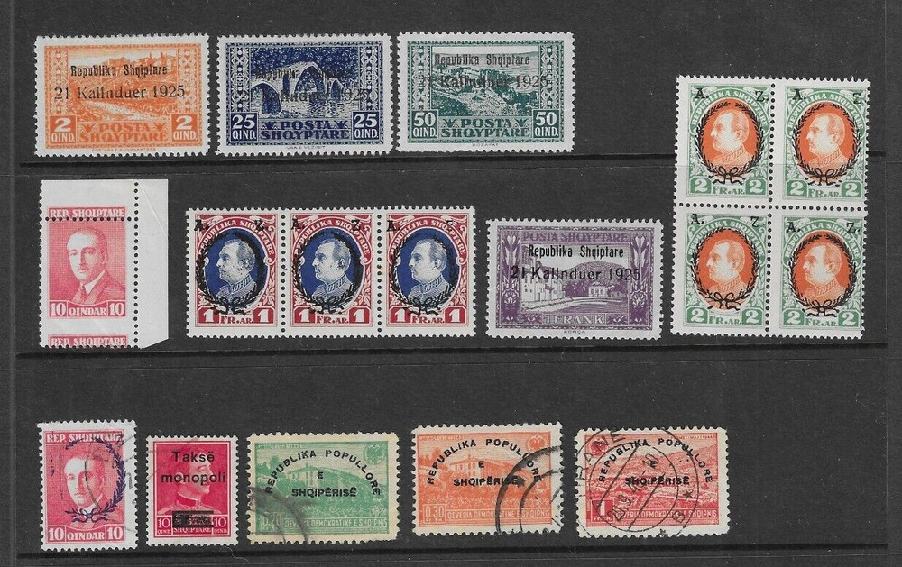 Albania 1925-1963 Mint & Used Assortment