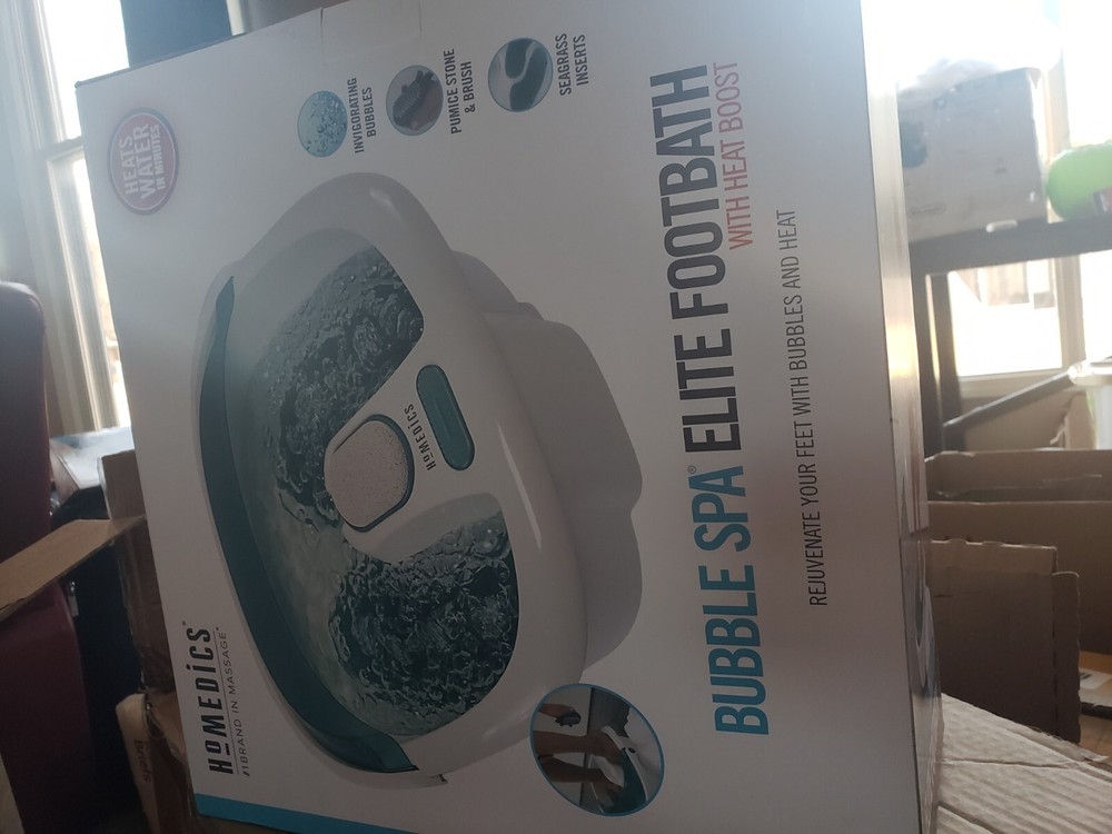 HOMEDICS BUBBLE SPA ELITE FOOTBATH