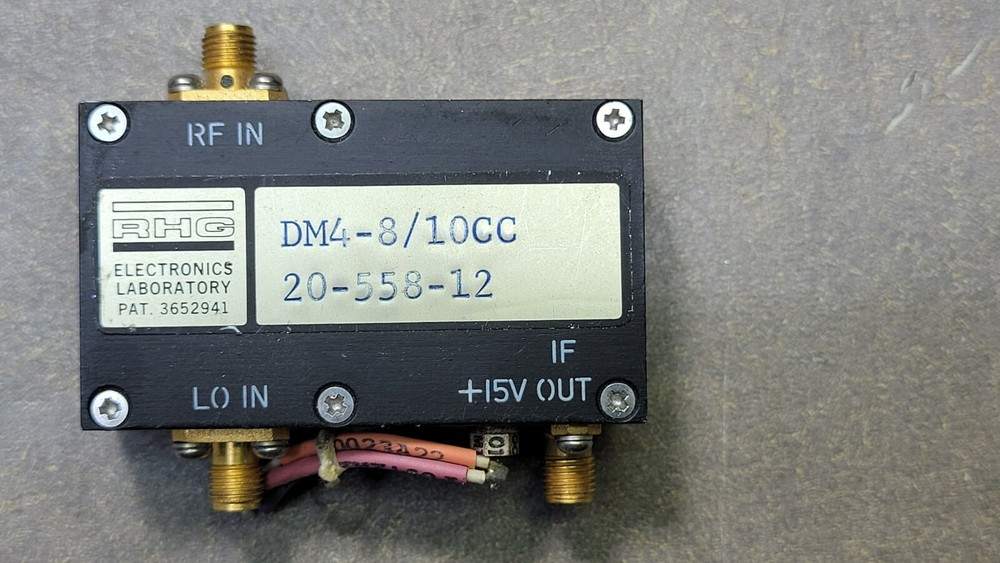 RHG amplifier DM4-8/10CC Electronics Laboratory