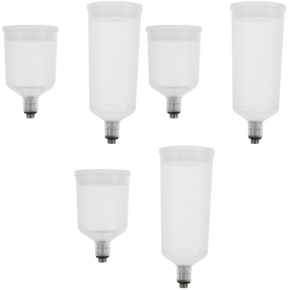 3 Pieces Paint Container Replaceable Airbrush Pigment Cup Filter for