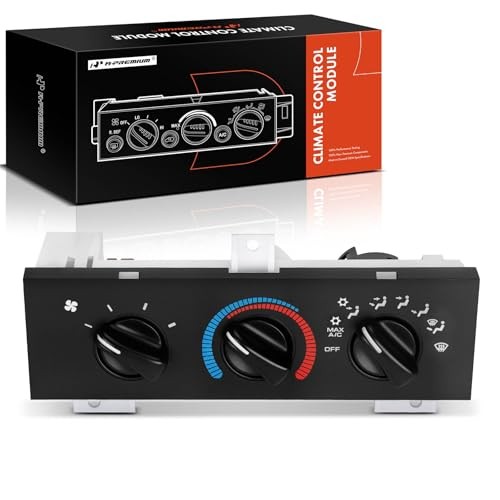 A/C Heater Climate Control Panel Module Compatible with Dodge Ram 1500 2500