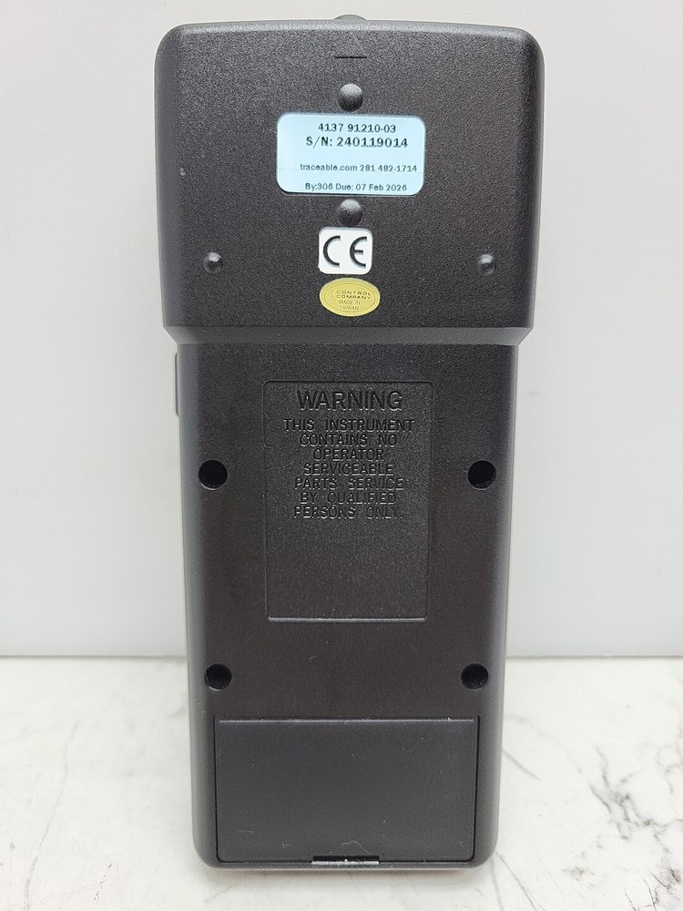 Traceable 4137 Thermocouple Thermometer 2 Input Type K