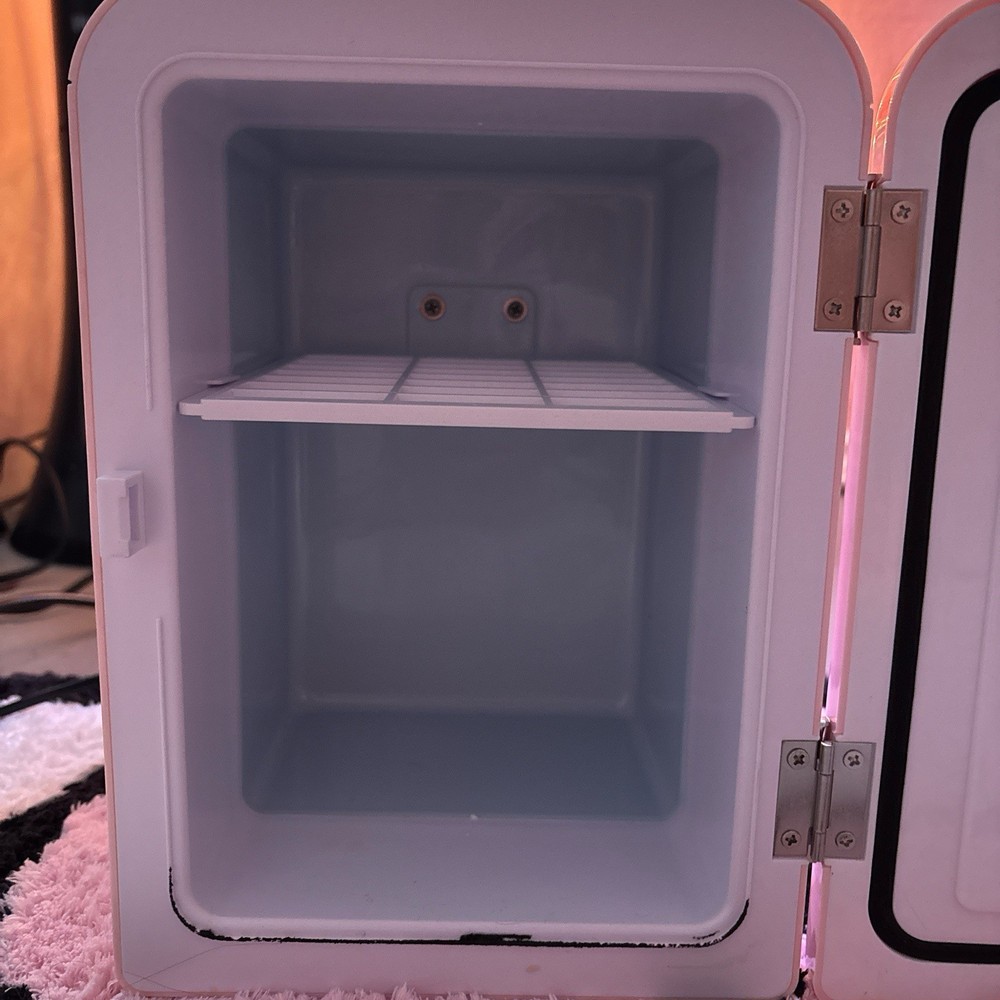 Hello Kitty Mini Fridge With Handle (used It twice In Good Condition)