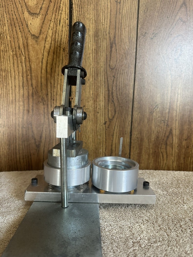 Heavy Duty Button Maker Button Stamp/Press Unbranded Works Great!