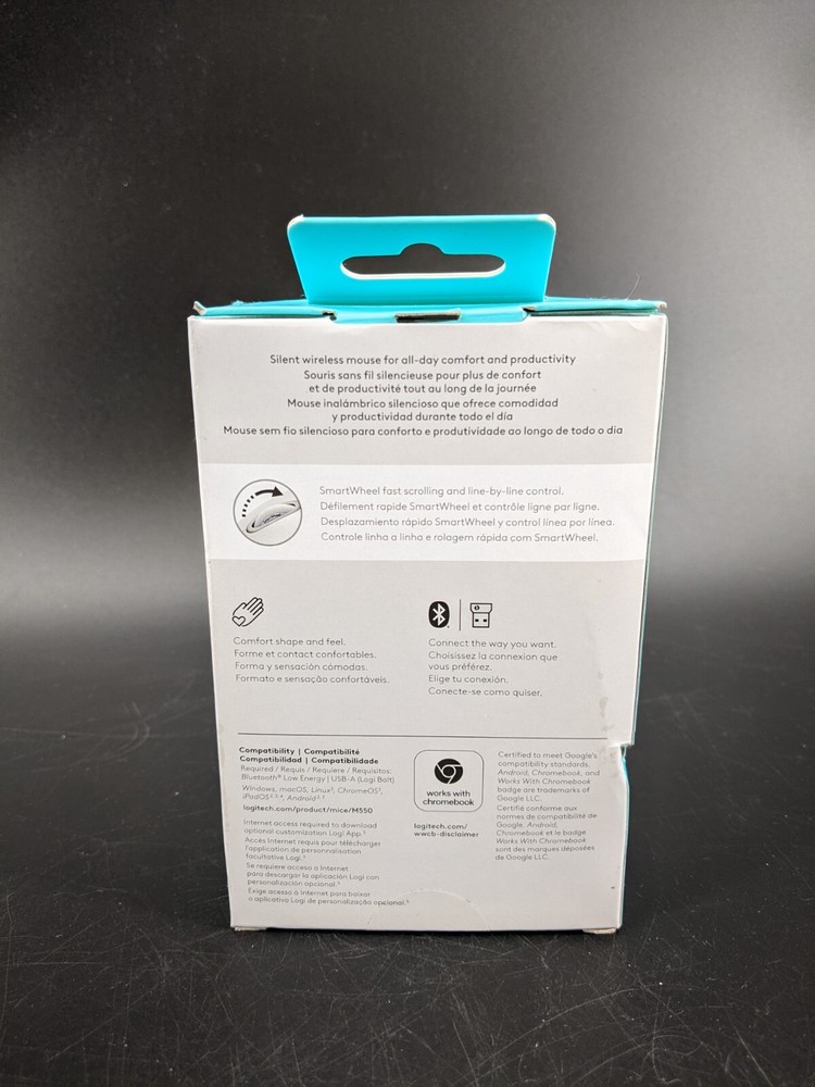 Logitech Advanced Wireless Mouse 2 Silent Touch Wireless Bluetooth