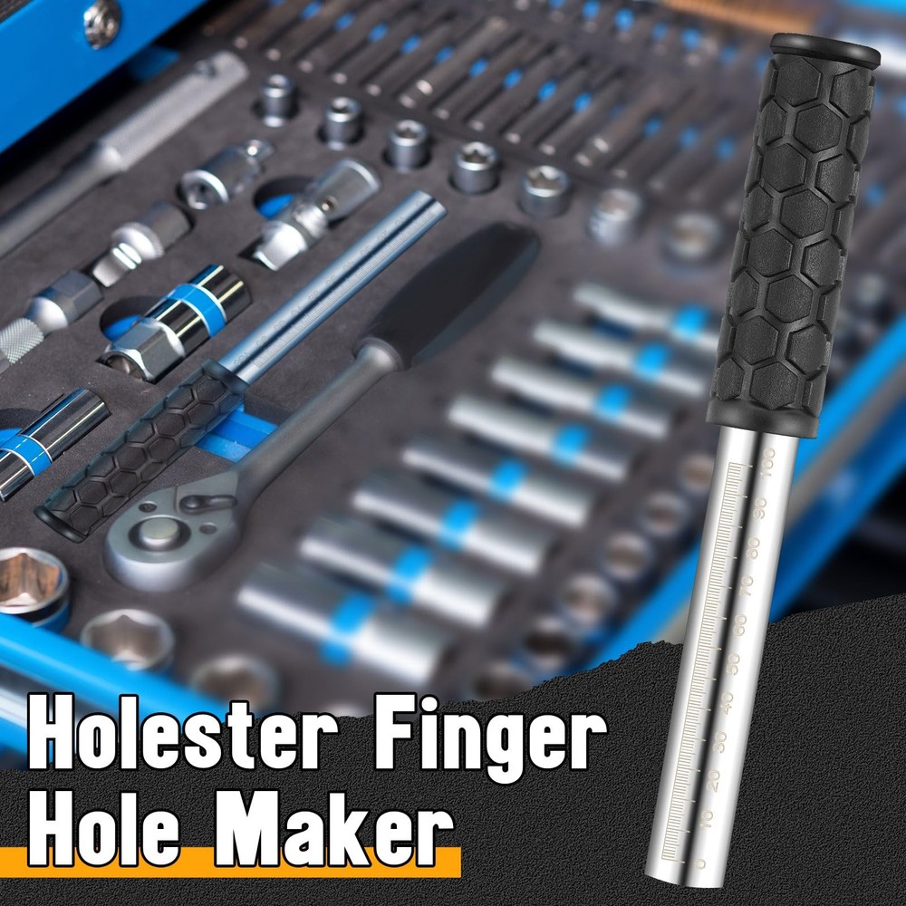 25 Pcs Foam Cutting Finger Hole Tool Kit Include Long Nosed Marker Foam Thin ...