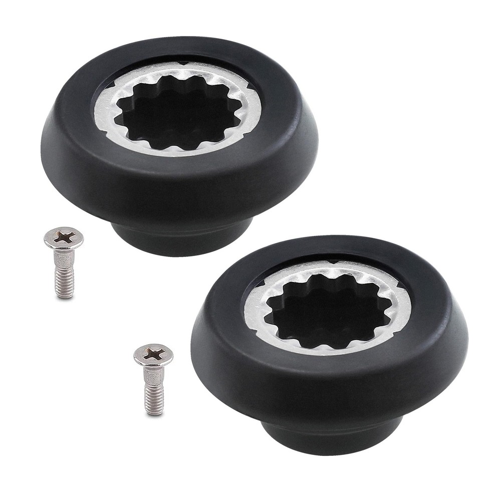 2 Packs Blender Drive Socket Kit, Replacement uniform in size, Black
