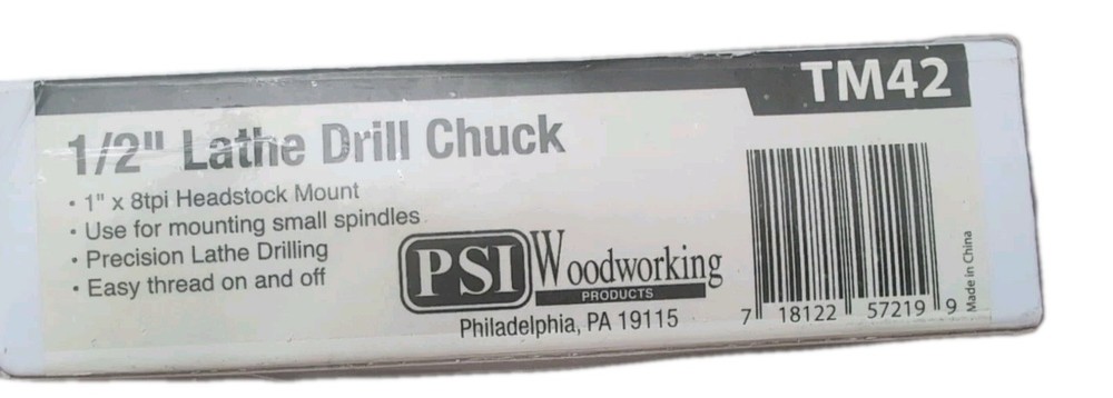 TM42 Headstock Mount Lathe Drill Chuck