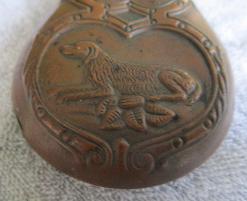 ANTIQUE GUN POWDER FLASK