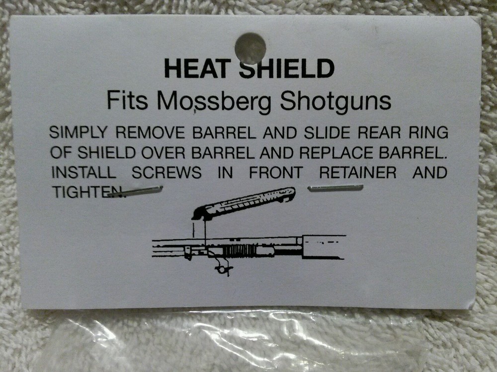 POLYMER HEAT SHIELD FOR STEVENS 350 12 GA SMOOTH BARRELS