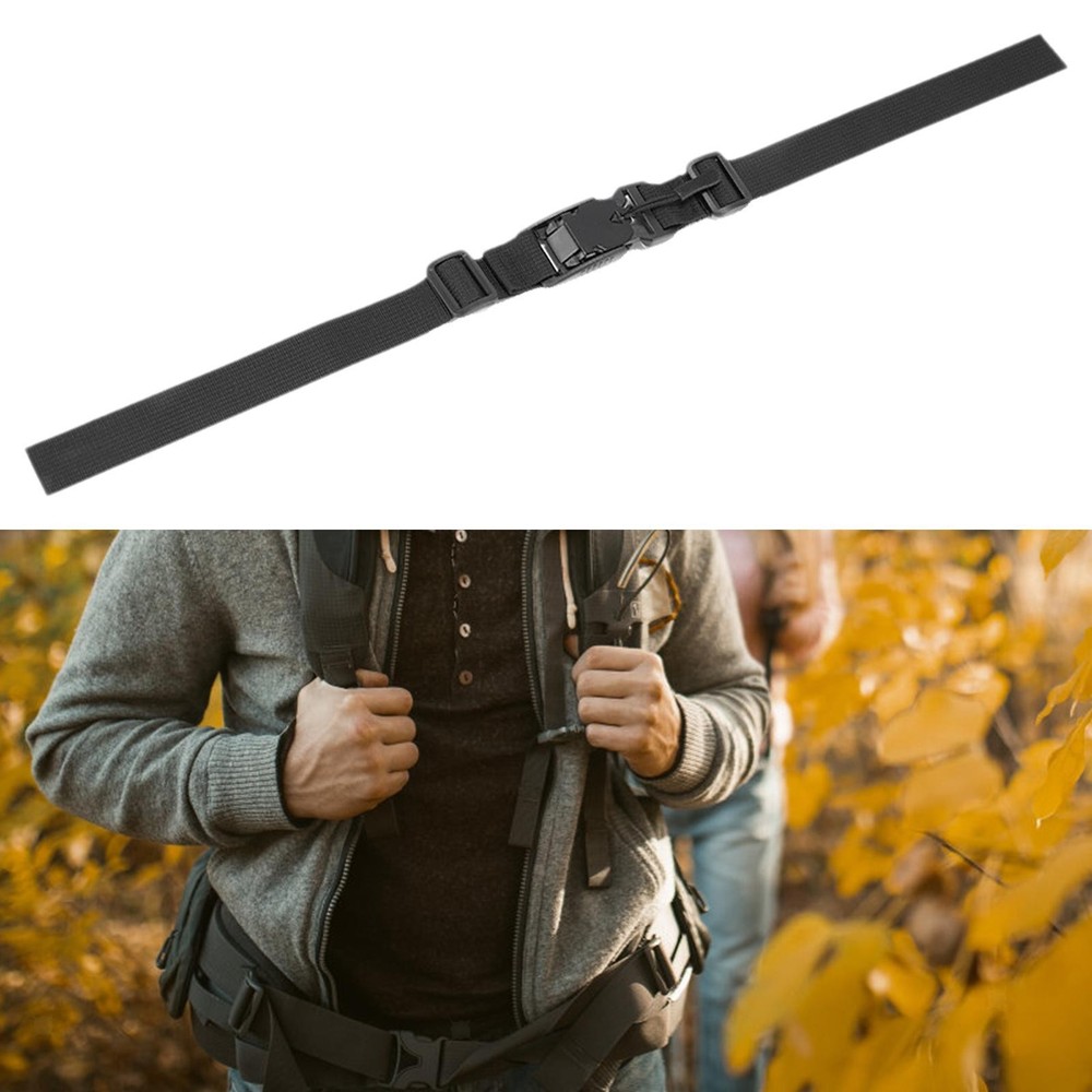 Backpack Chest Strap Quick Release Webbing Comfortable Sturdy Backpack Sternum