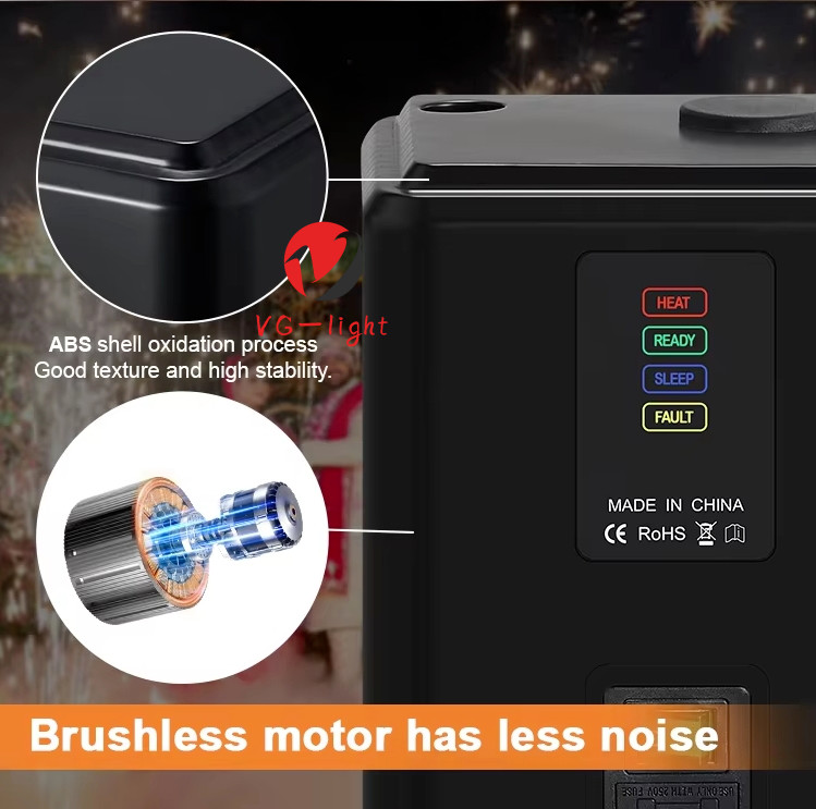 4PC 350W Cold Spark Machine For Wedding Stage Effect DJ Disco Fireworks Machine