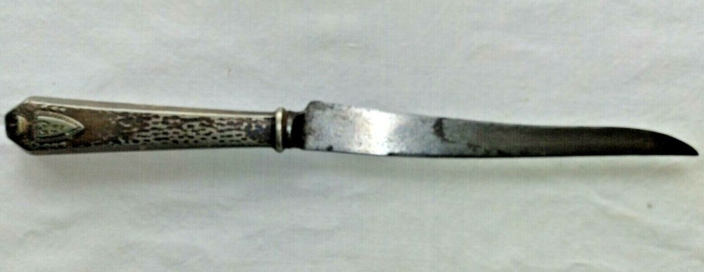 Antique Antler Knife Set ~ Knife Sharpener Fork