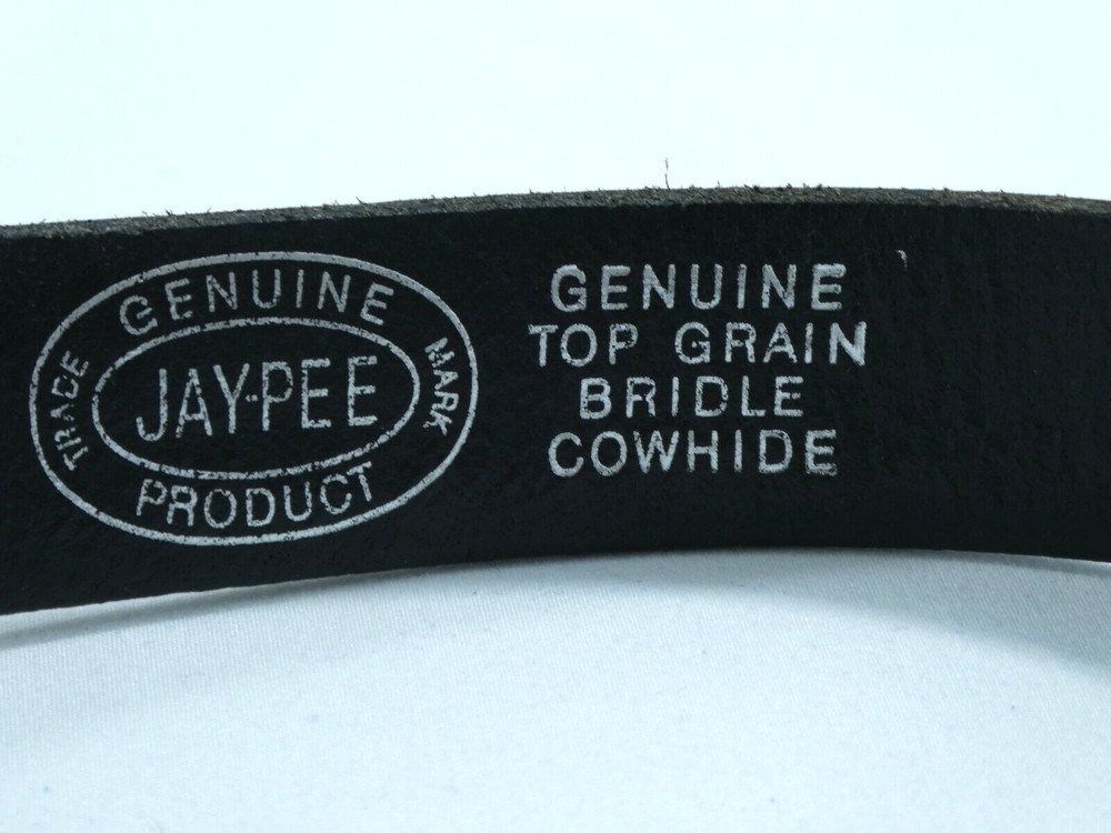JAY PEE 1435BW Shoulder Strap Black NICKLE 40-44" BASKET WEAVE STRAP