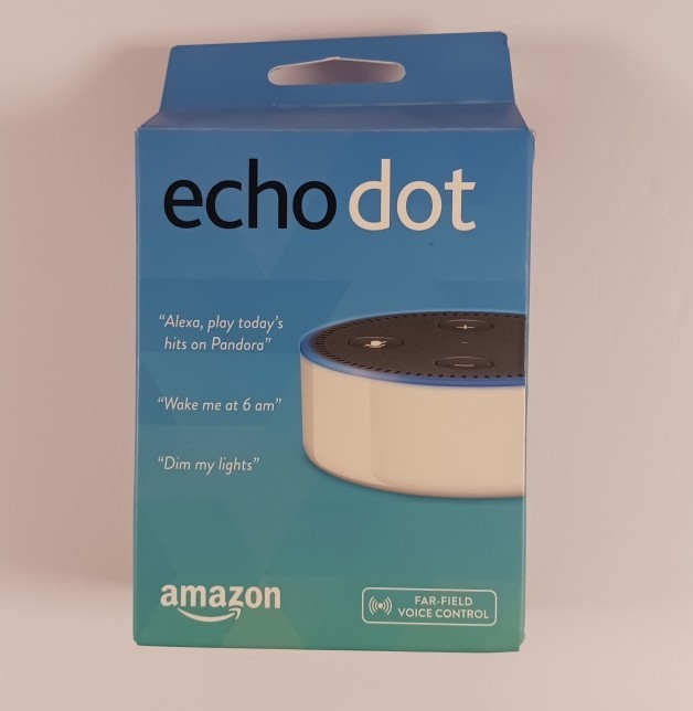 Amazon Echo Dot Smart Assistant 2nd Generation White Black Smart Speaker Alexa