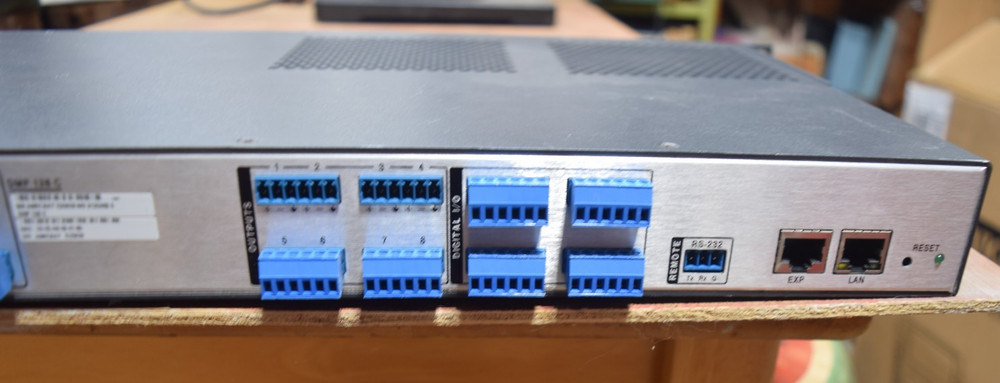 Extron 128 C Digial Matrix Processor with connectors.