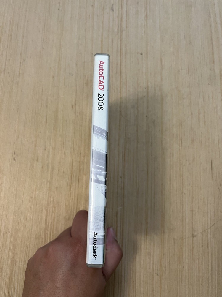 Autodesk AutoCAD Student Version 2008 As Is Read