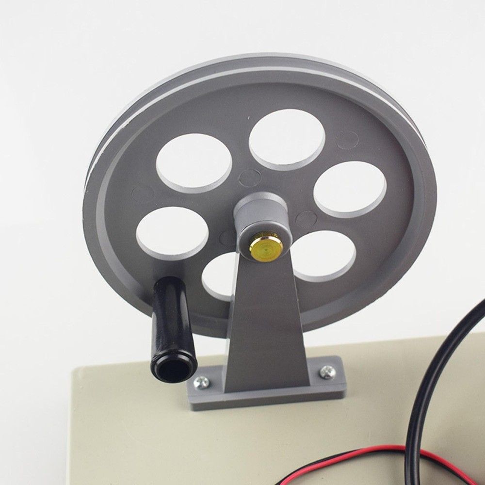Hand Crank Generator Physics Experiment Education Tool for High School