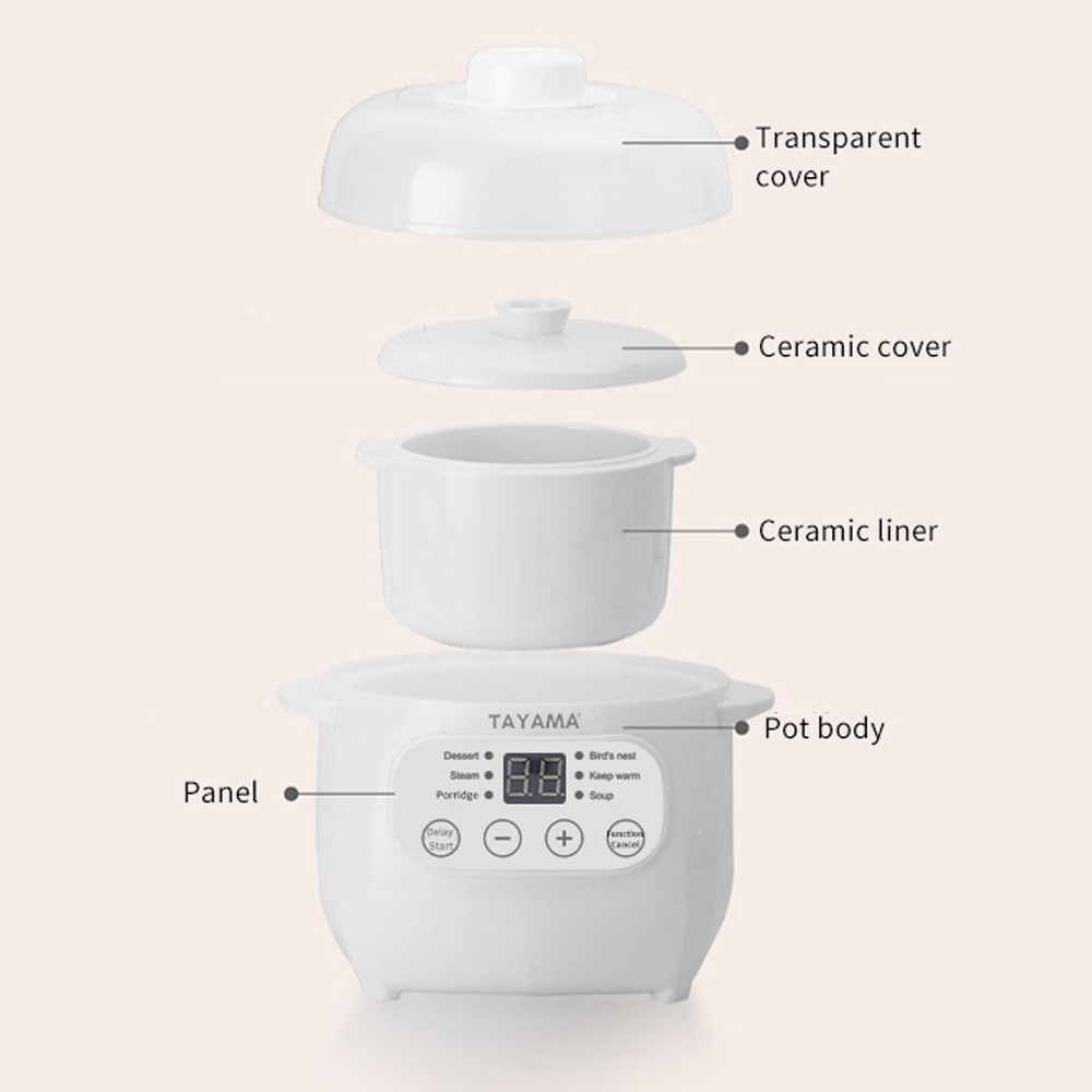 Tayama Replacement Mini Ceramic Stew Pot with Lid