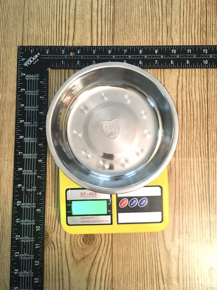 digital scale with steel less plant