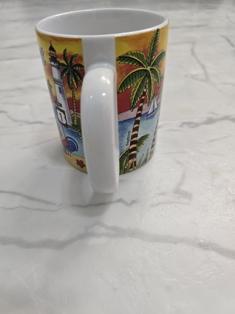 Key West Florida Scene Full Wrap Mug Souvenir