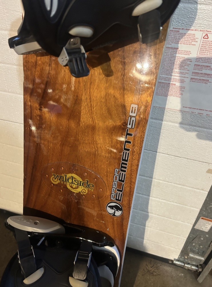 Rare Arbor Element Snowboard great condition 158cm deck only
